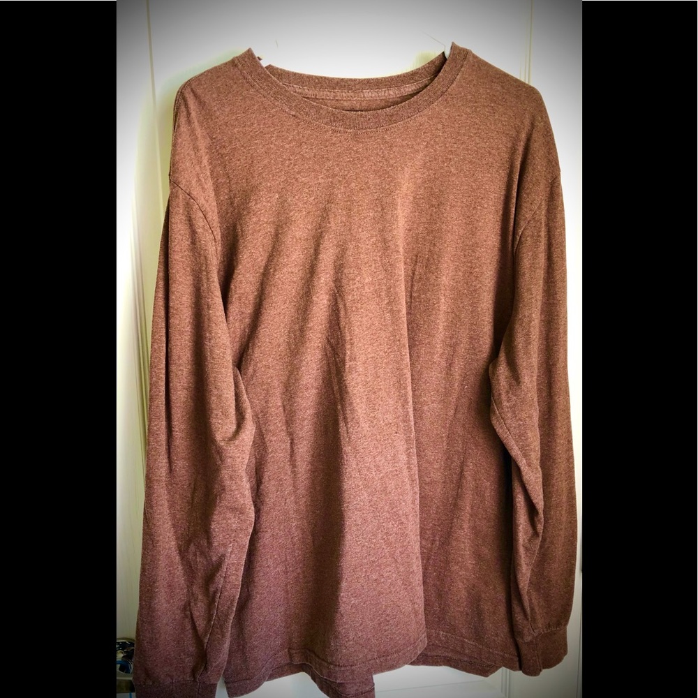 Burnt brown long sleeve!